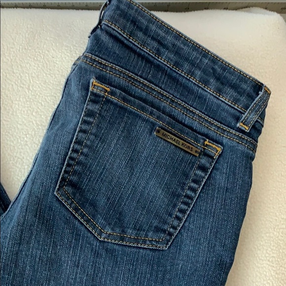 Michael Kors Straight Leg Blue Jeans - Picture 14 of 15